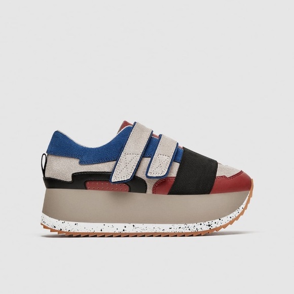 zara multicolor sneakers